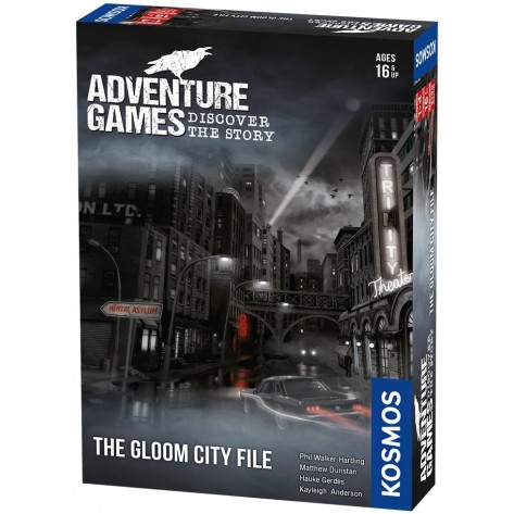 Настолна игра Adventure Games: Gloom City - семейна