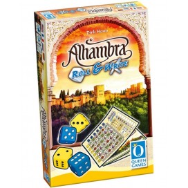 Настолна игра Alhambra: Roll & Write - Стратегическа Настолна игра Alhambra: Roll & Write - Стратегическа