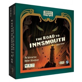  Настолна игра Arkham Horror: The Road to Innsmouth (Deluxe Edition) - кооперативна