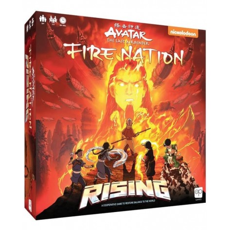 Настолна игра Avatar: The Last Airbender Fire Nation Rising - Кооперативна