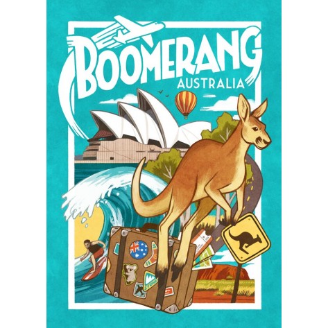 Настолна игра Boomerang: Australia - семейна