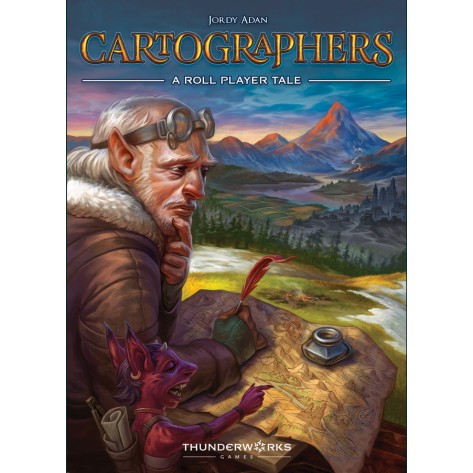 Настолна игра Cartographers: A Roll Player Tale - семейна