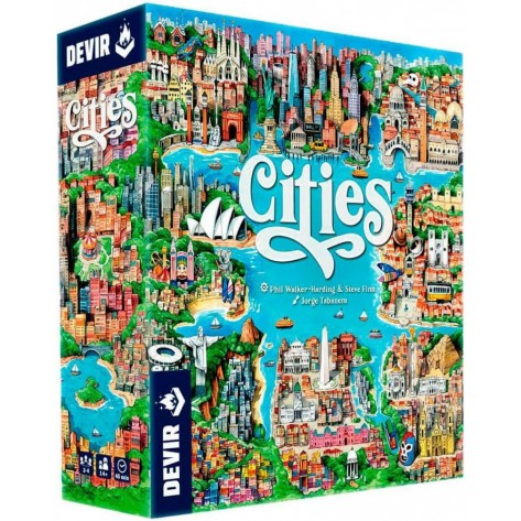 Настолна игра Cities - Семейна