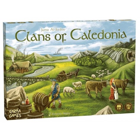 Настолна игра Clans of Caledonia - стратегическа