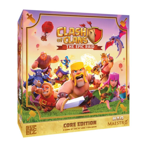 Настолна игра Clash of Clans: The Epic Raid (Core Edition) - Стратегическа