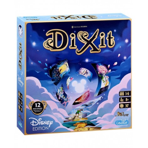 Настолна игра Dixit: Disney (българско издание) с подарък Промо Мийпъл