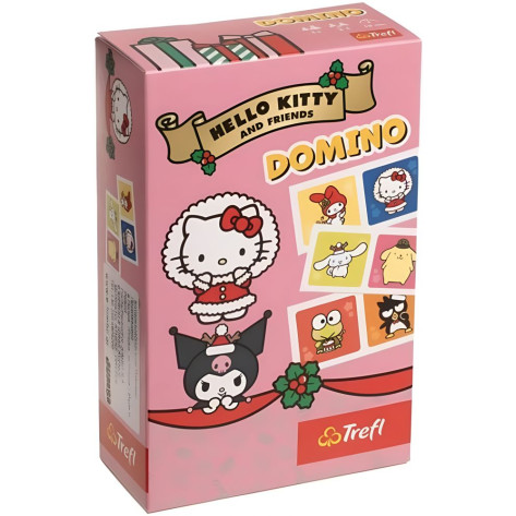 Настолна игра Domino Mini: Hello Kitty and Friends - Детска