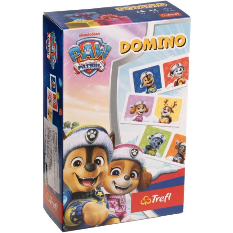 Настолна игра Domino Mini: Paw Patrol - Детска