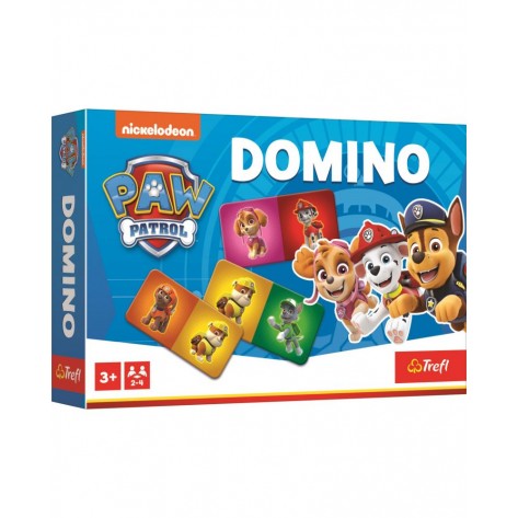 Настолна игра Domino mini: Paw Patrol - Детска