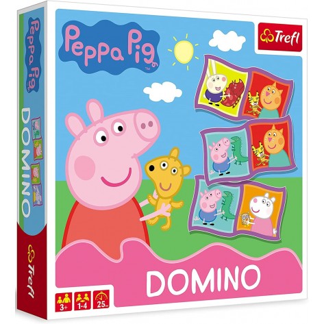  Настолна игра Domino: Peppa Pig - детска