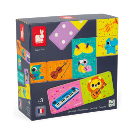  Настолна игра Dominoes Musical Instruments - Детска