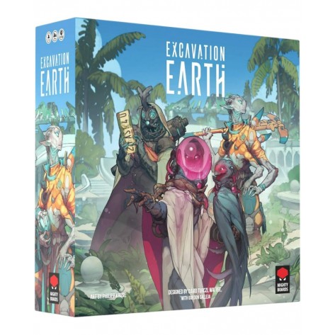 Настолна игра Excavation Earth - Стратегическа