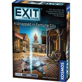 Настолна игра Exit: Kidnapped in Fortune City - семейна