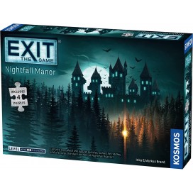  Настолна игра Exit: Nightfall Manor PUZZLE - кооперативна