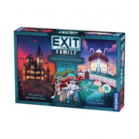 Настолна игра Exit: The Game - Family - 2 Escape Adventures - Кооперативна