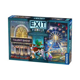  Настолна игра Exit: The Game - Family: The Trophy Case/Night at the Carnival - Кооперативна