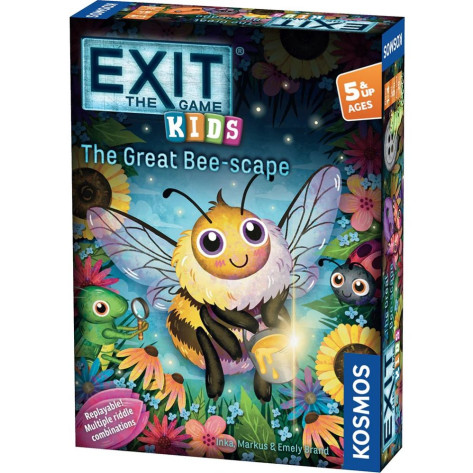 Настолна игра Exit: The Game Kids - The Great Bee-scape - Детска