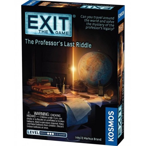 Настолна игра Exit: The Professor’s Last Riddle - кооперативна