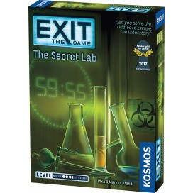  Настолна игра Exit: The Secret Lab - семейна