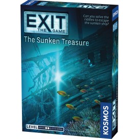  Настолна игра Exit: The Sunken Treasure - семейна