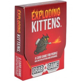  Настолна игра Exploding Kittens: Grab & Game - Парти