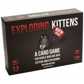  Настолна игра Exploding Kittens: NSFW Edition - парти