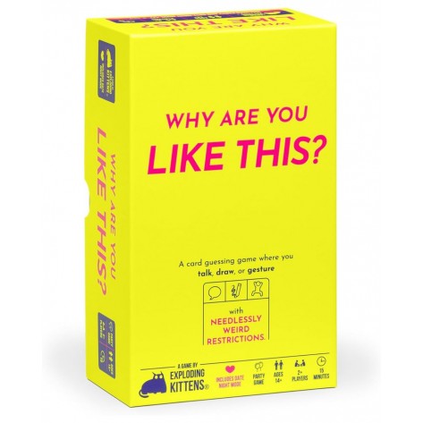 Настолна игра Exploding Kittens: Why Are You Like This? - Парти