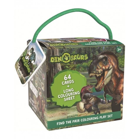 Настолна игра Find a pair: Dinosaurs - Детска