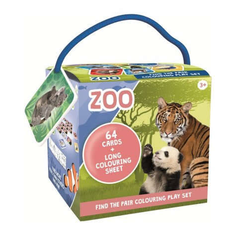 Настолна игра Find a pair: Zoo - Детска