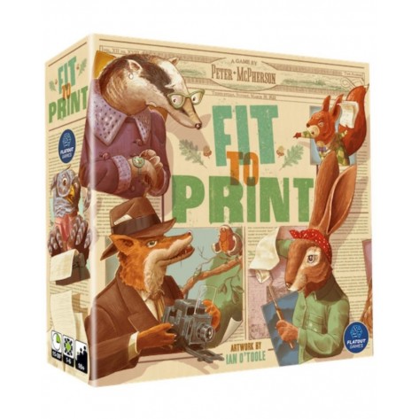 Настолна игра Fit to Print - Семейна