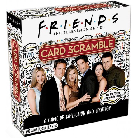 Настолна игра Friends Card Scramble - семейна