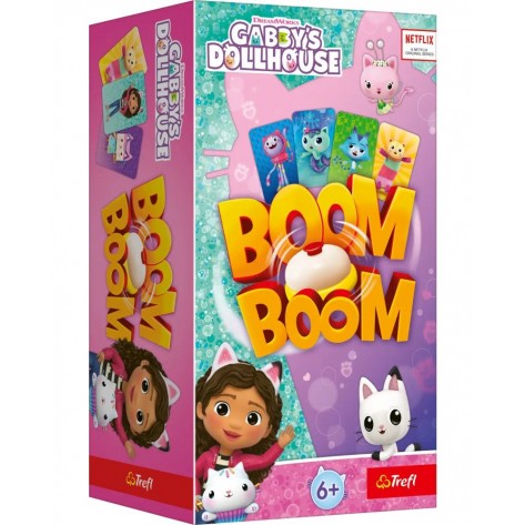  Настолна игра Gabby's Dollhouse: Boom Boom - Детска