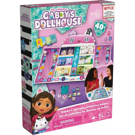 Настолна игра Gabby's Dollhouse: Gabby's Charming Collection Game - детска