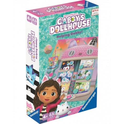 Настолна игра Gabby's Dollhouse: Helping Gabby - Детска