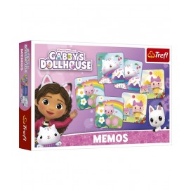  Настолна игра Gabby's Dollhouse: Memos - Детска