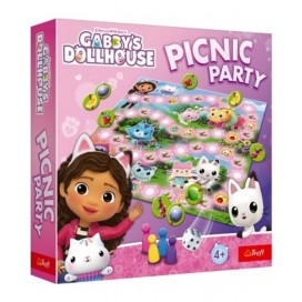  Настолна игра Gabby's Dollhouse: Picnic Party - Детска