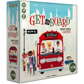  Настолна игра Get on Board: New York & London - семейна