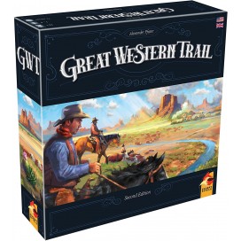  Настолна игра Great Western Trail (2nd Edition) - стратегическа