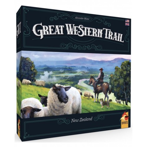 Настолна игра Great Western Trail: New Zealand - стратегическа