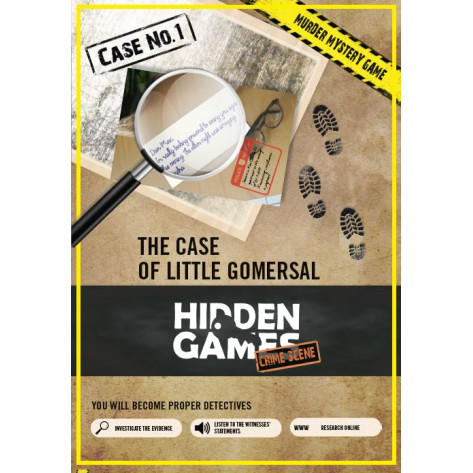 Настолна игра Hidden Games Crime Scene: The Little Gomersal Case - семейна
