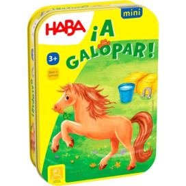 Настолна игра Хоп в галоп - Детска (метална кутия)