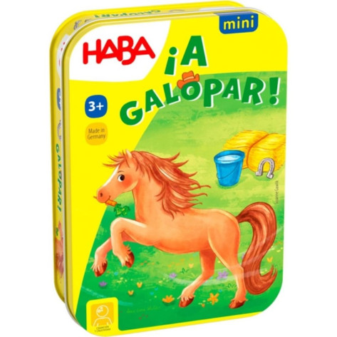 Настолна игра Хоп в галоп - Детска (метална кутия)