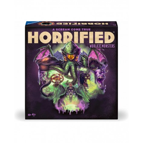 Настолна игра Horrified: World of Monsters - Семейна
