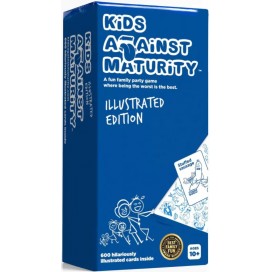  Настолна игра Kids Against Maturity: Illustrated Edition - семейна