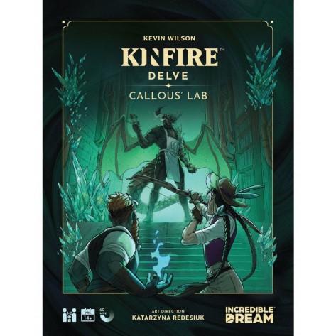 Настолна игра Kinfire Delve: Callous' Lab - Кооперативна