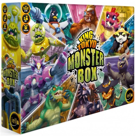  Настолна игра King of Tokyo: Monster Box - семейна