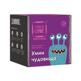 Настолна игра Learning Cubes: Умни чудовища - Детска