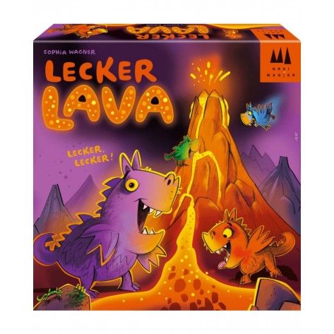 Настолна игра Lecker Lava - детска