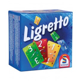  Настолна игра Ligretto card game: Blue set - Семейна