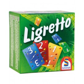  Настолна игра Ligretto card game: Green set - Семейна